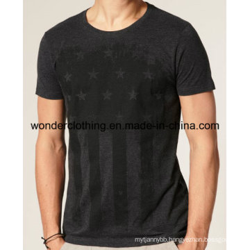 Men′s Fashion Printing Summer Round Neck Wholesale T Shirt